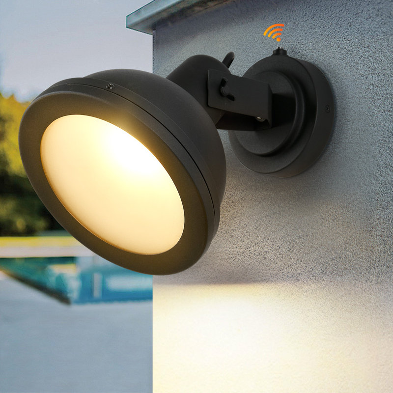 Outdoor Wall Lantern, Matte Black