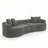 Chenille 4-Seater Sectional Curved Sofa,No Assembly Needed-1621551661
