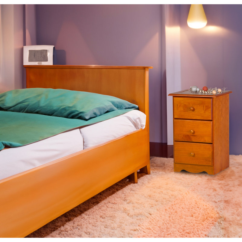 18'' W Solid Wood Nightstand