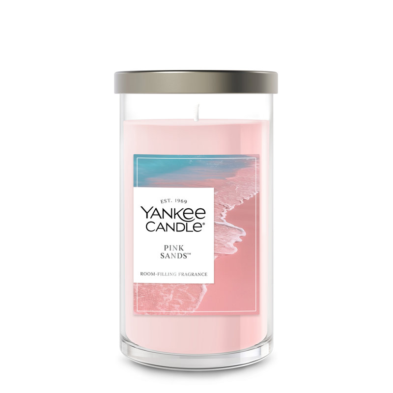  Lemon Lavender Medium Pillar Scented Candle