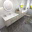 Ensemble de meuble-lavabo mural double 114 po Moreno Bailey-87461150