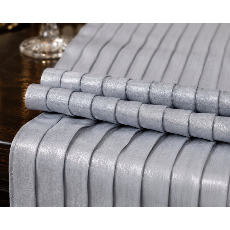 Chemin de table Randi, Gris foncé