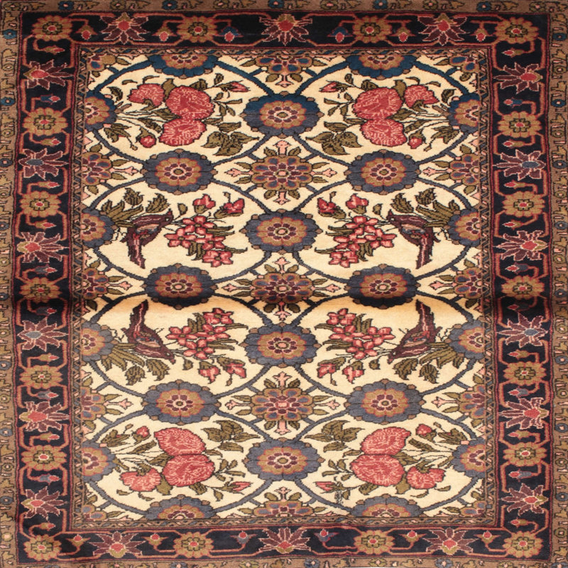 Clemontine Oriental Indoor Rug, Square 5'