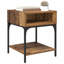 40cm W Manufactured Wood Bedside Table-1910251800