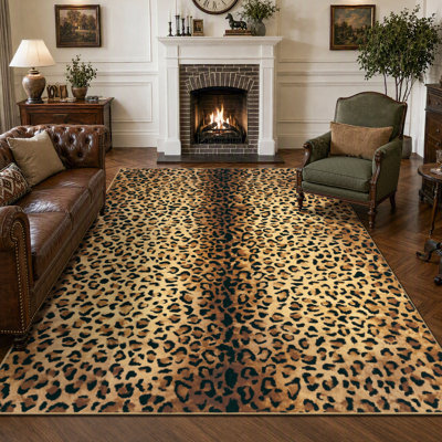 Tapis à motif animalier