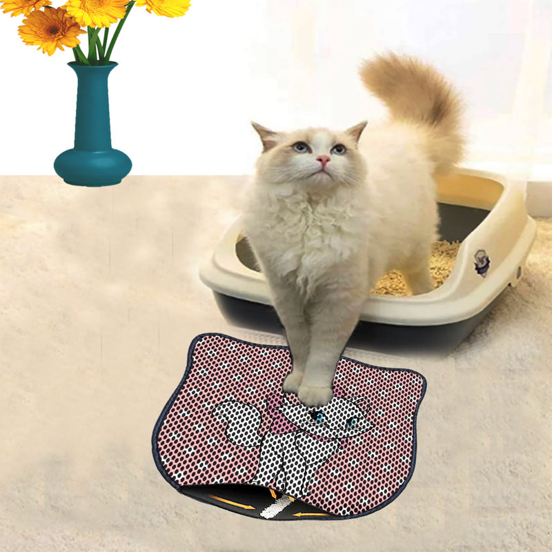 Tapis de litière pour chat
