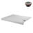 Streamline 48 in. x 36 in. Corner Acrylic Shower Base in Matte White with Right Hand Drain, Drain Included-118934448-118934445