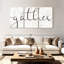 «Gather Calligraphy», reproduction d'art sur toile-391848913