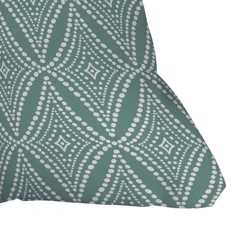 Coussin décoratif réversible intérieur / extérieur Abstract, H 26 po x l 26 po
