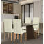 Deshundra 47cm H Tufted Linen Upholstered Parsons Chair in Beige