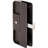 Black Plastic Mortise Style Screen Door Latch and Pull, for Jim Walters Sliding Screen Doors (Single Pack)