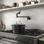 Robinet remplisseur mural ANZZI Braccia Series 24 "avec accessoires-35164278