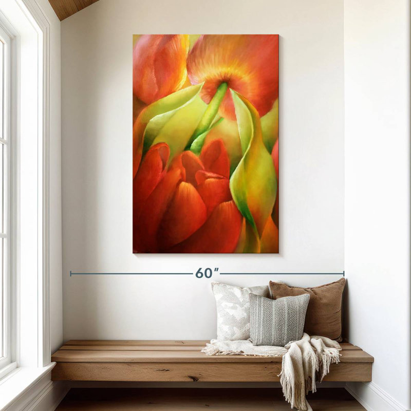Harnek Spring Fire, 48" H x 32" W