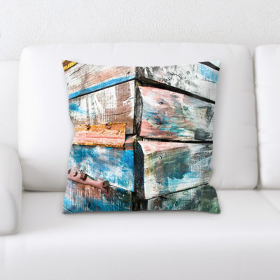 Tamalpais Old and Abandoned Throw Pillow