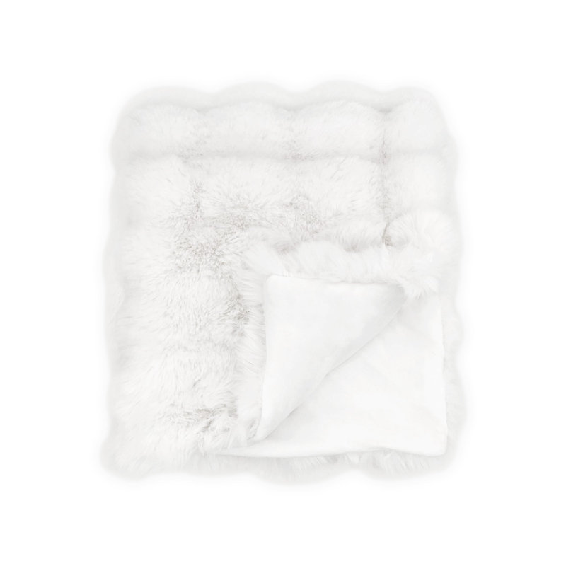 CUBBY THROW, White
