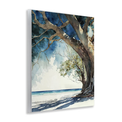  Art mural, arbre sur la côte, par Svetlana Aleynikova