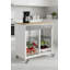 Nelida 71cm W Steel Kitchen Trolley and with Locking Wheels-862274316