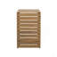 C-Shape End Table  Brown