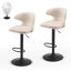 Outdoor Waterproof Textilene Swivel Bar Chair-1668326335