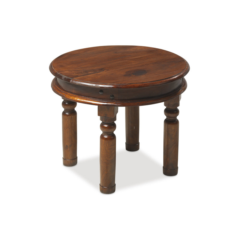Indian Four Leg Coffee Table, 46cm H x 55cm W x 55cm D