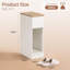 Jayshaun 20cm 1 Drawer Bedside Table-842556106