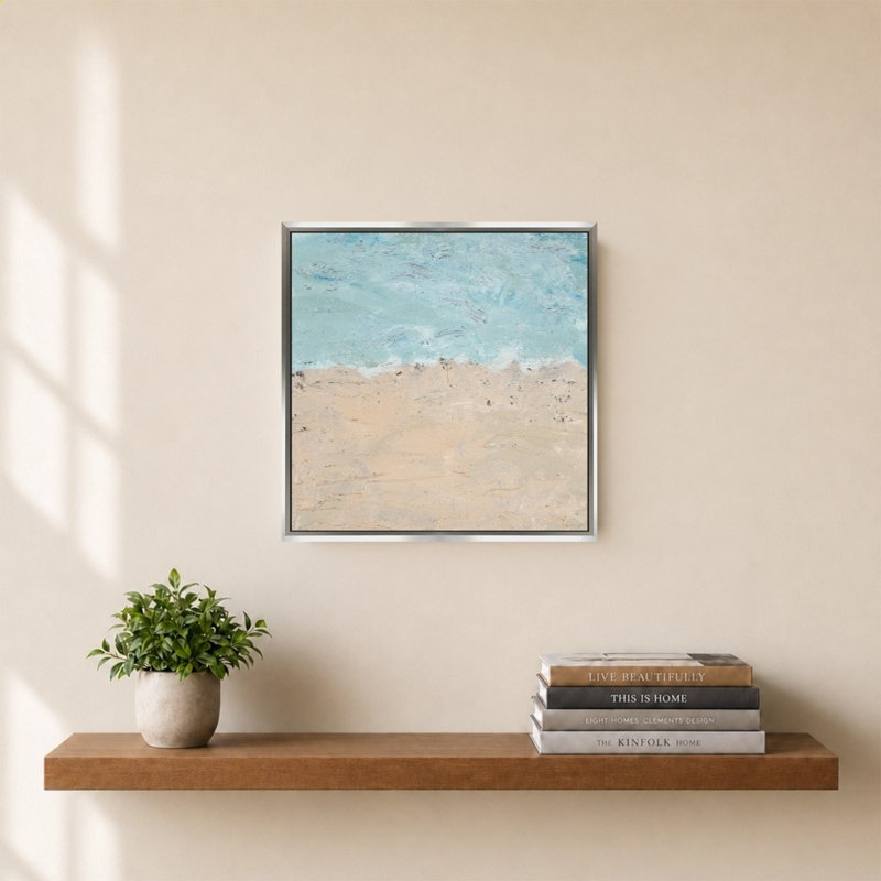 «Land Meets Sea» par SD Graphics, impression sur toile