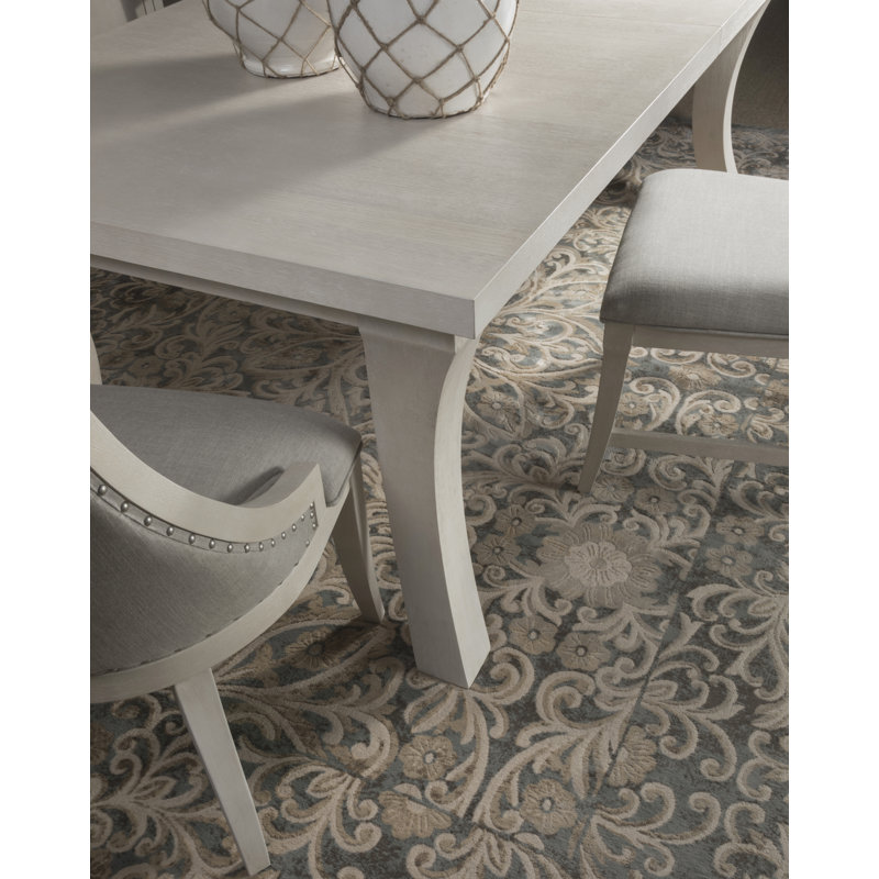 Graphite Extendable Solid Wood Base Dining Table
