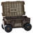 11.1'' H x 12.09'' W Utility Cart with Wheels