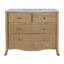 McLean 42"W Marble-Rattan 2 Drawer Bathroom Vanity