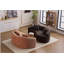 Canapé modulaire S-Curved Chenille-373647977