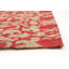 Tapis bleu/rouge handwoven à tissage plat Amata