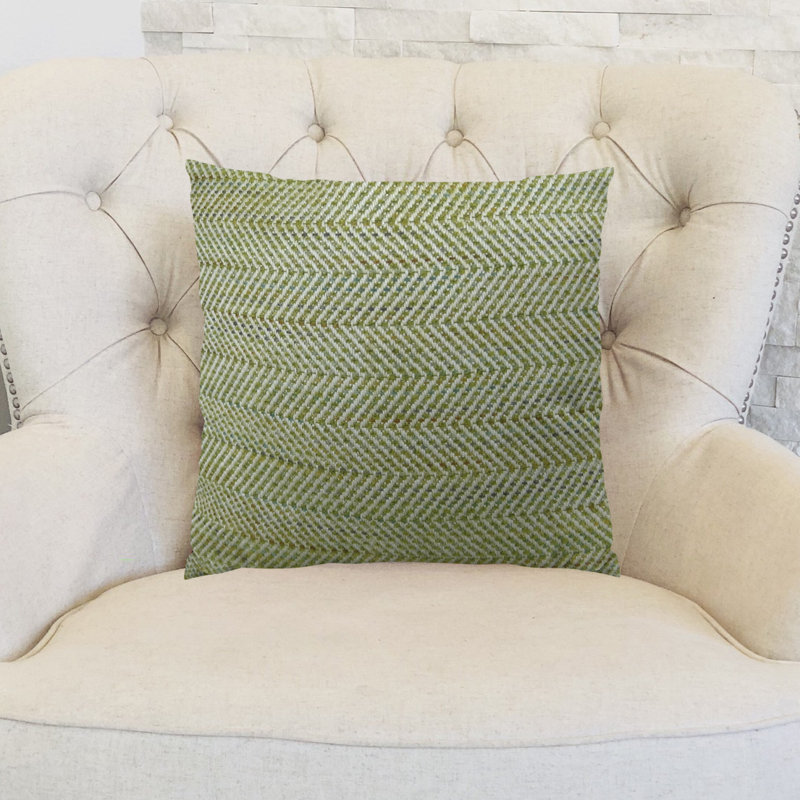 Parsburg Chevron Reversible Throw Pillow, 12" H x 25" W, Rectangular