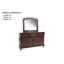Commode de style traditionnel 1 pièce 3 petits tiroirs 4 grands tiroirs