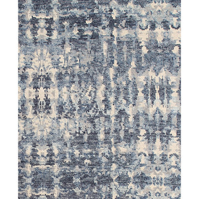 Wool Abstract Area Rug