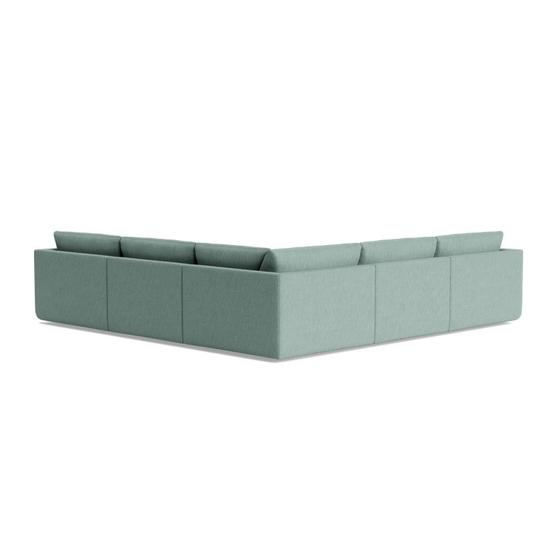Eva Modular Sectional, Performance Weave - Spa