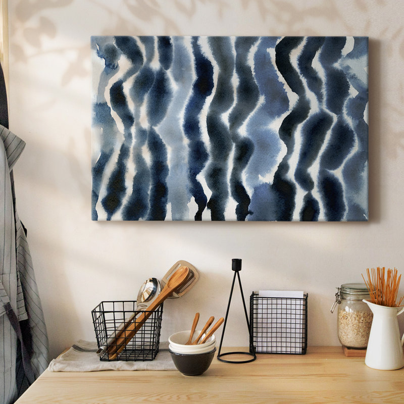 Toile tendue True Blue Wave I-Gallery, H 12 po x l 18 po