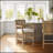 Cane Back Counter Stool