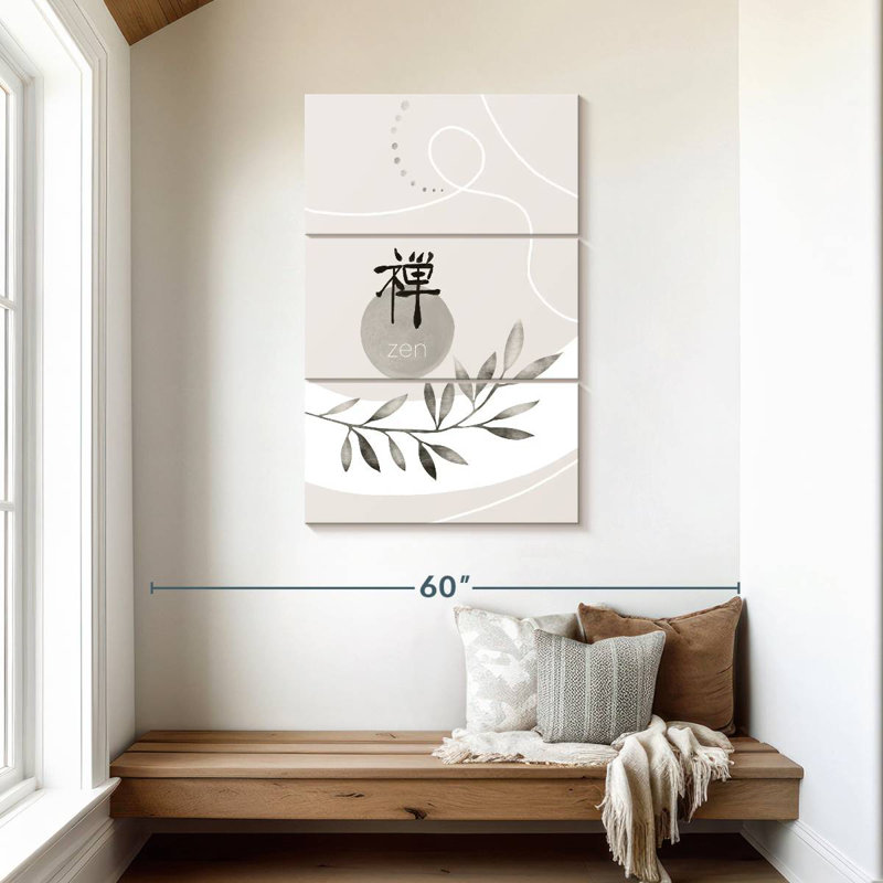 Style japonais Kerrick Zen, H 45 po x l 28 po