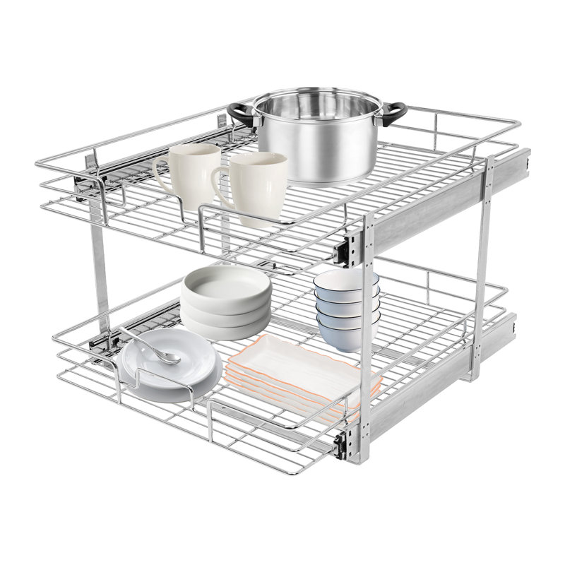 Tiroir coulissant pour garde-manger Ragav, H 15,46 po x l 19,5 po x P 21,5 po