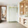 Winslow 46" W x 35" D x 74" H Sliding Frameless Shower Enclosure with 3/8  Clear Glass