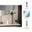 Carved Glass Home Decor Vase - Tall Modern Flower Vase With Ribbed Silhouette - Statement Vases For Floral Arrangements Accent - Ivory-381092802