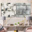 Rudd - Ensemble de 2 collages carrés à formes abstraites-101858211-101858210
