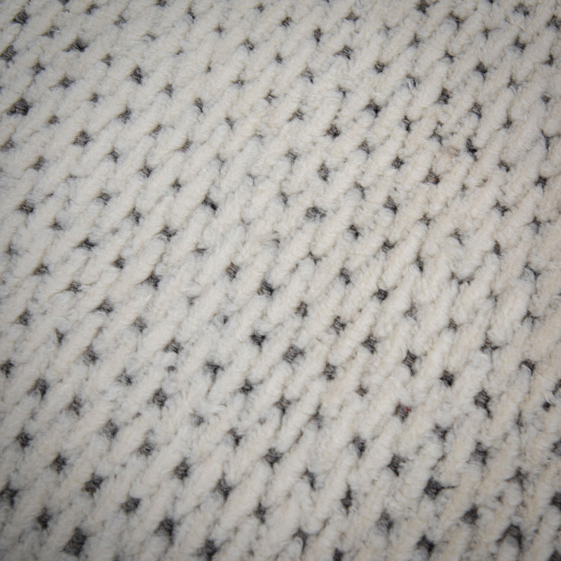 Tapis 100% laine tissé à la main, Rectangulaire 8 pi x 10 pi