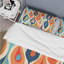 Ensemble de housse de couette à motif abstrait géométrique Retro Abstract-107148047