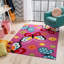 Tapis rose à motif abstrait Abdulkadir-20239833