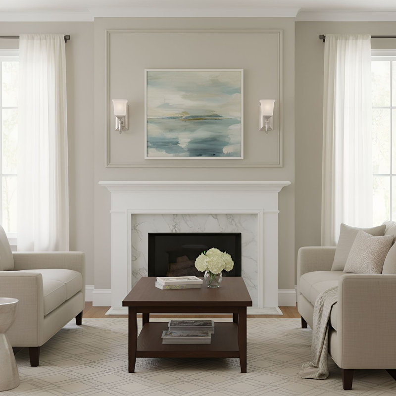 Nicholas 1-Light Brushed Nickel Wall Sconce, Brushed Nickel, White