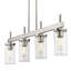 Luminaire suspendu linéaire à 4 lumières pour îlot de cuisine Bertelli-1966113513