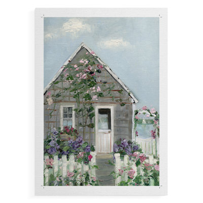 Coastal Cottage I - Impression sur toile seulement - NON-CADRE
