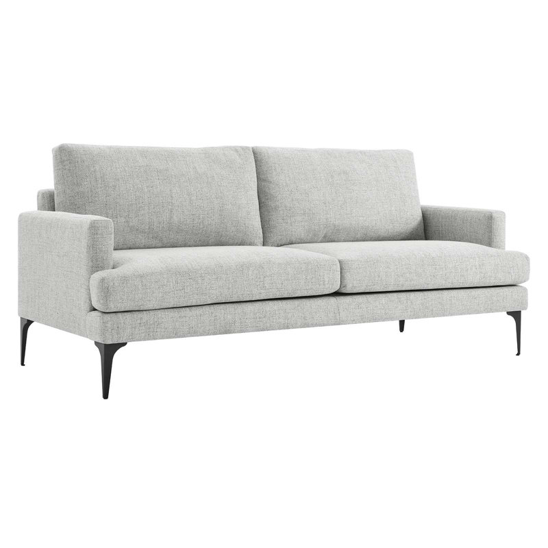 Modway Evermore Sofa, Light Gray
