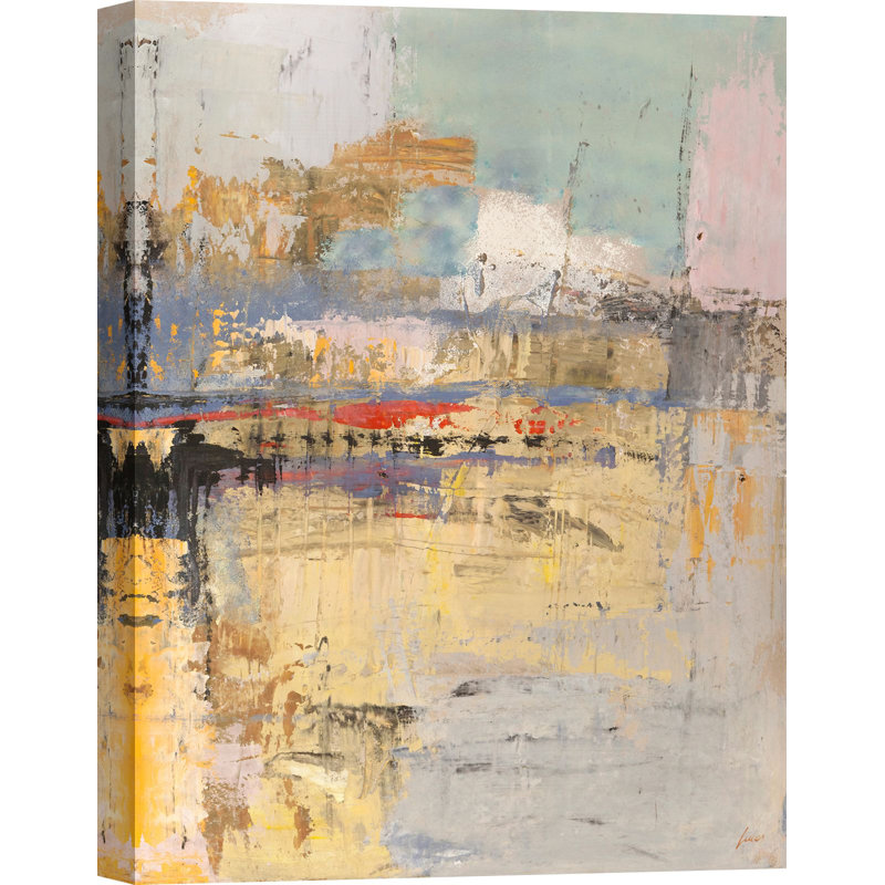 Moonset II by Lucas - Wrapped Canvas Painting, 80cm H x 60cm W x 4cm D